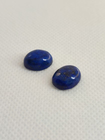 Lapis latsuli erä ( 12 x 9 x 5 - 4 mm \ 5,5 ct ) ovaali
