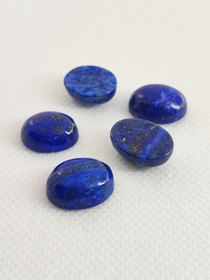 Lapis latsuli erä ( 15 - 14 x 12 - 11 x 6 -5 mm \ 10 ct ) ovaali