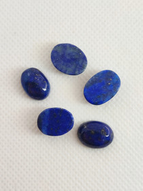 Lapis latsuli erä ( 14 - 12 x 10 - 9 x 5 - 4 mm \ 6 ct ) ovaali