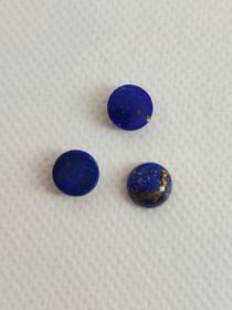 Lapis latsuli erä ( 8 -  7 x 3 mm \ 2 ct ) pyöreä
