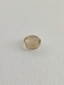 Rutiilikvartsi 4,3 ct, pyöreä