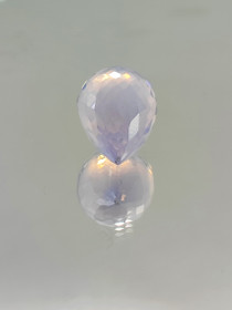 Ruusukvartsi  16,2 ct pisara shakkihionta
