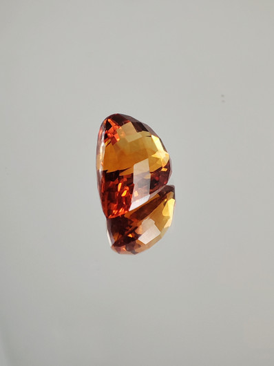 Citrine 4,5 ct pear