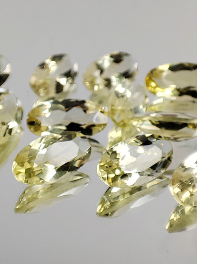 Citrine lot ( 14 x 7 x 5 - 4 mm \ 3 ct ) oval