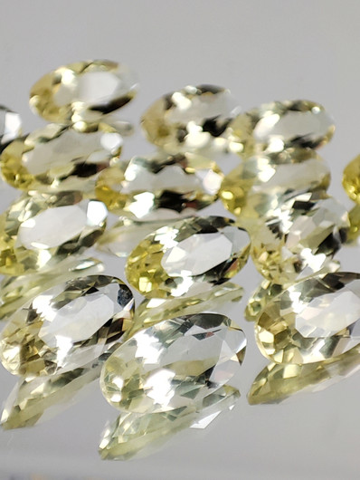 Citrine lot ( 14 x 7 x 5 - 4 mm \ 3 ct ) oval