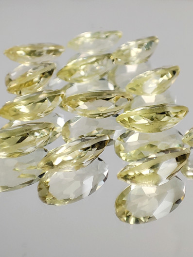 Citrine lot ( 14 x 7 x 5 - 4 mm \ 3 ct ) oval