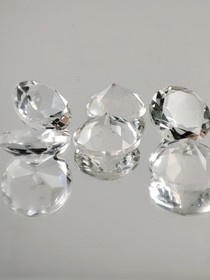Kvartsi erä ( 12 - 11 x 7 - 6 mm / 5,4 ct ) pyöreä 