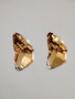 Citrine pair 13 x 8 mm \ 2 x 6,5 ct triangle