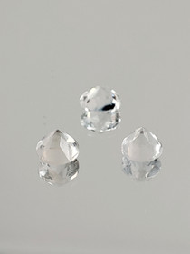 Kvartsi erä ( 5 - 4 x 3 - 2 mm / 0,4 ct ) pyöreä 