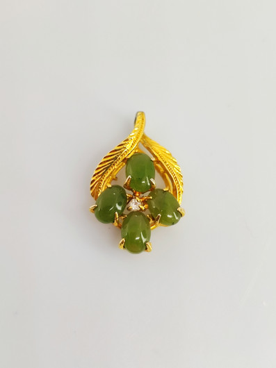 Vintage jade pendant