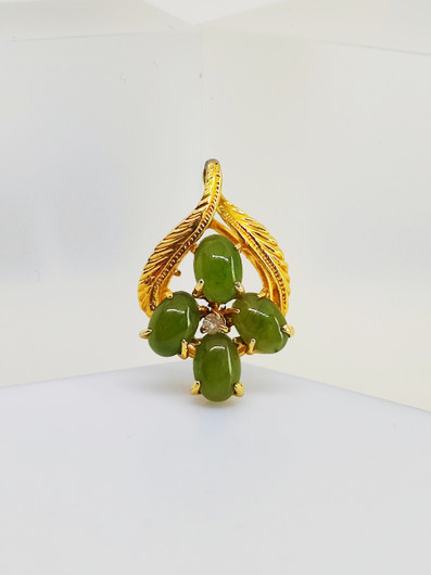 Vintage jade pendant