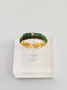 vintage  jade gold ring with diamond