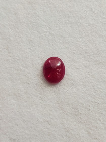 Ruby 0,3 ct oval