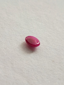 Ruby 0,7 ct oval