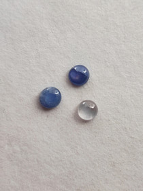 Natural Sapphire lot ( 4 x 1 mm \ 0,3 ct ) round