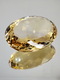 Citrine 93 ct oval