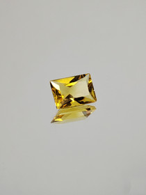 Citrine 1 ct rectangle