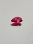 Ruby 0,7 ct pear