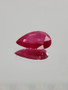 Ruby 0,7 ct pear