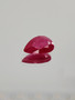 Ruby 0,7 ct pear