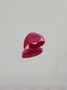 Ruby 0,7 ct pear