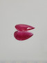 Ruby 0,7 ct pear