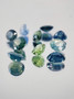 Natural Sapphire lot ( 6 - 5 x  4 x 3 - 2 mm \ 0,8 ct ) oval