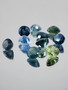 Natural Sapphire lot ( 6 - 5 x  4 x 3 - 2 mm \ 0,8 ct ) oval