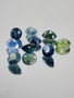 Natural Sapphire lot ( 6 - 5 x  4 x 3 - 2 mm \ 0,8 ct ) oval