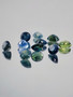 Natural Sapphire lot ( 6 - 5 x  4 x 3 - 2 mm \ 0,8 ct ) oval