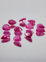 Ruby lot ( 4 x 3 x 2 - 1 mm \ 0,3 ct ) pear