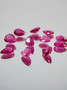 Ruby lot ( 4 x 3 x 2 - 1 mm \ 0,3 ct ) pear