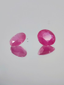 Ruby lot ( 5  x 2 mm \ 0,6 ct ) round