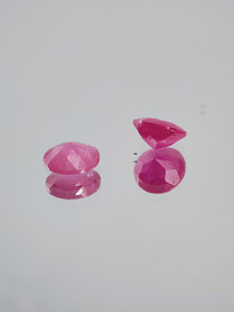 Ruby lot ( 5  x 2 mm \ 0,6 ct ) round