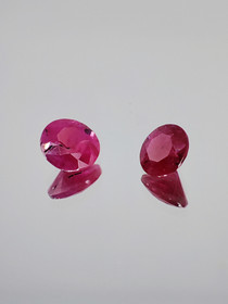 Ruby lot ( 5 - 4 x 2 mm \ 0,4 ct ) round