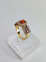 Vintage ring with stones