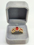Vintage ring with stones