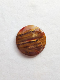 Agate 35 ct round