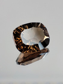 Smokey Quartz 3,2 ct cushion