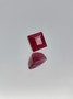 Ruby 0,1 ct square