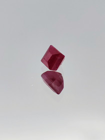 Ruby 0,1 ct square