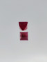 Ruby 0,1 ct square