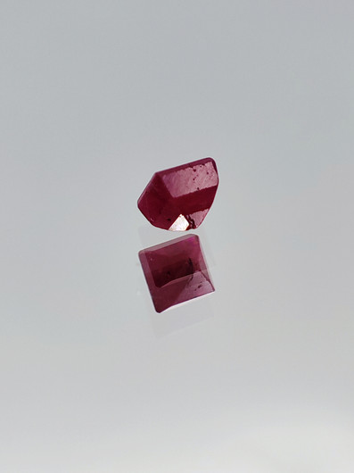 Ruby 0,1 ct square