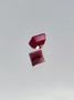 Ruby 0,1 ct square