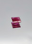 Ruby 0,1 ct square