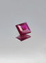 Ruby 0,1 ct square