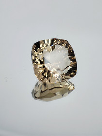 Smokey Quartz 6,8 ct square