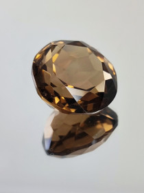 Smokey Quartz 18,3 ct round