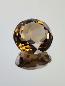 Smokey Quartz 18,3 ct round
