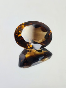 Smokey Quartz 21,4 ct oval